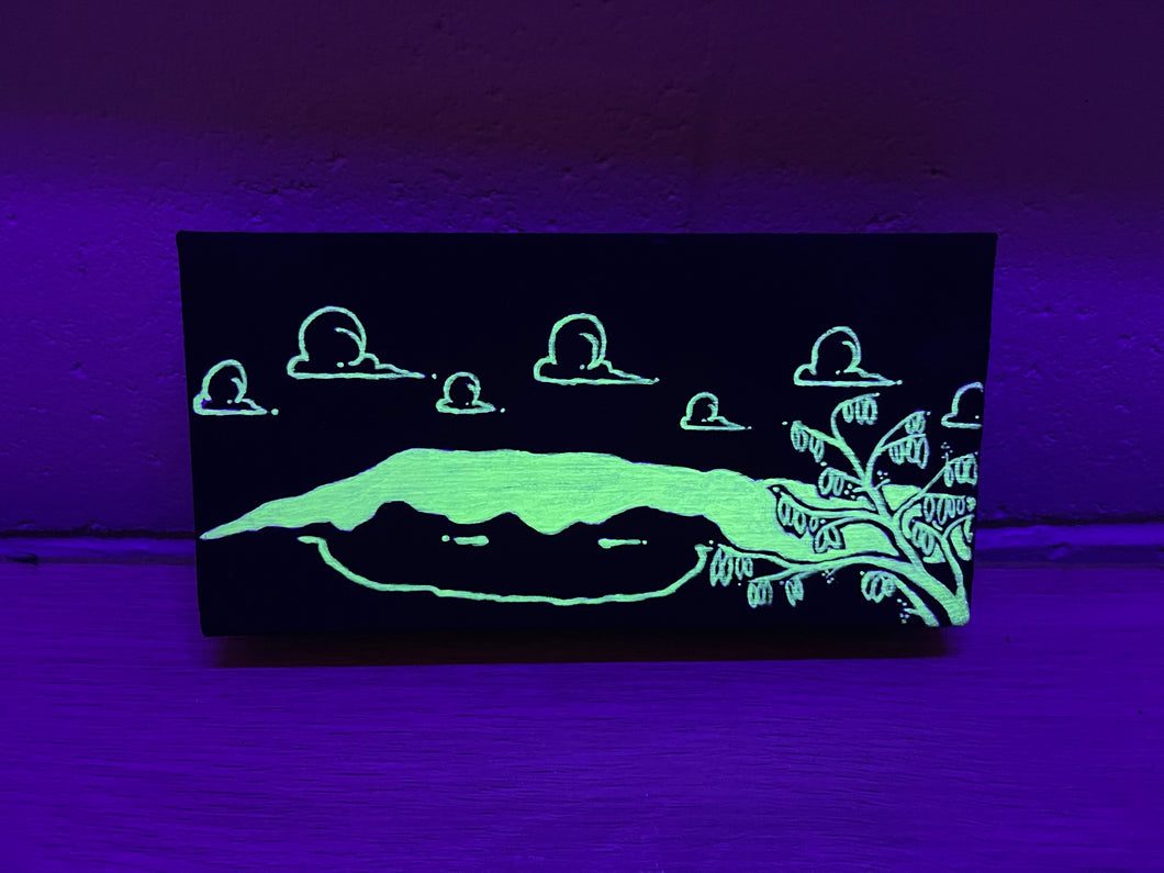 Spion Kopje -- Glow Acrylic on Canvas