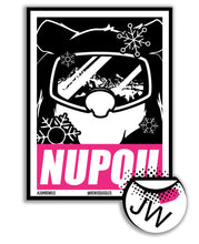 Load image into Gallery viewer, Nupqu Bear Vinyl Sticker
