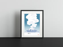 Load image into Gallery viewer, mockup japan snow print
