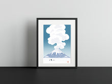 Load image into Gallery viewer, mockup japan snow print
