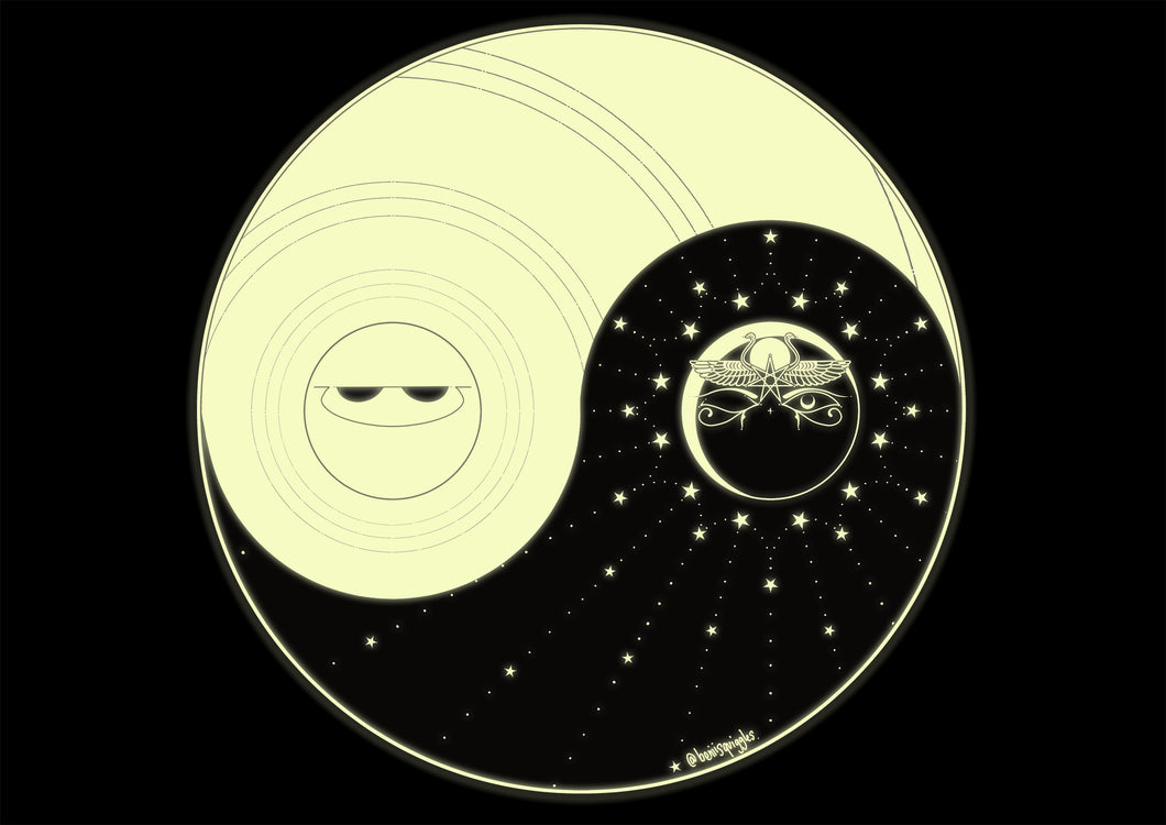 Duality GLOW Sticker