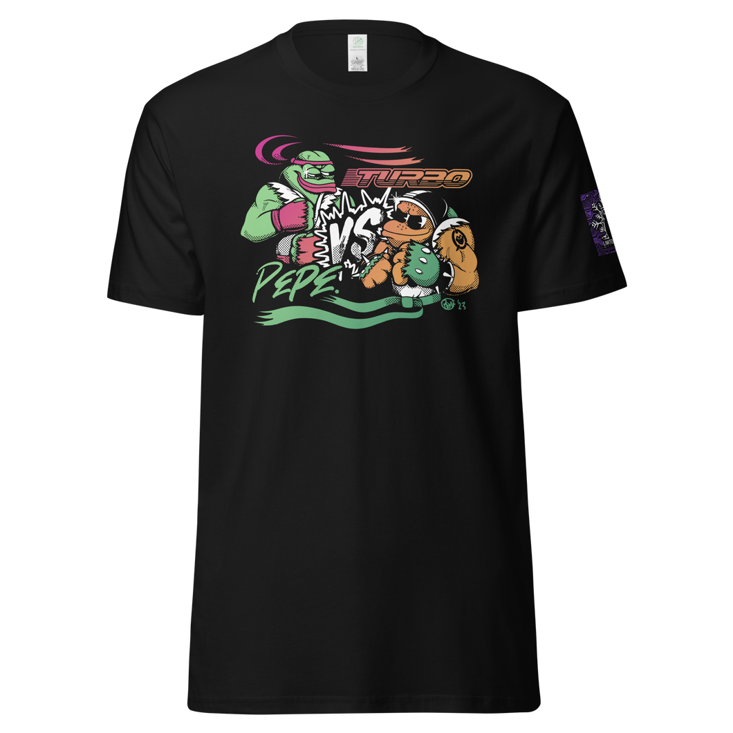 LIMITED EDITION: $TURBO vs $PEPE Mashup Organic Tee