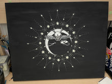 Load image into Gallery viewer, *SOLD* Luna Moon Goddess Mandala - Acrylic on Canvas Original
